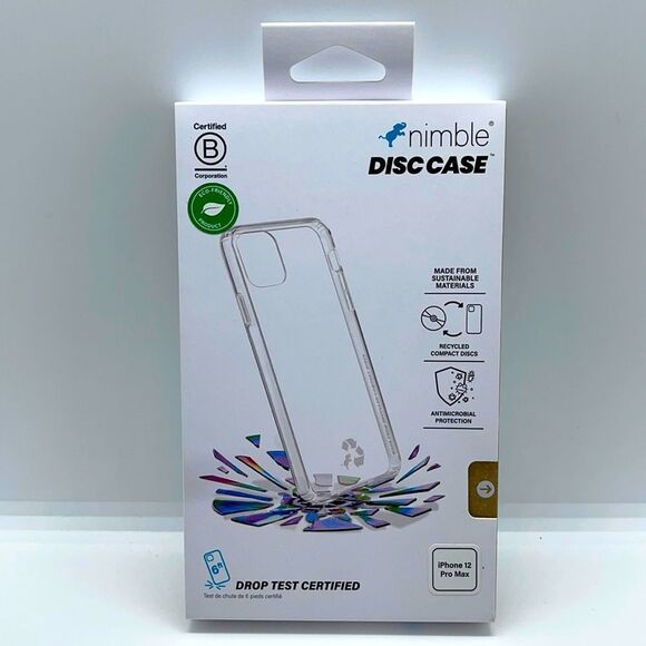 Clear NIMBLE Disc Case for Iphone 12 Pro Max - Picture 4 of 7
